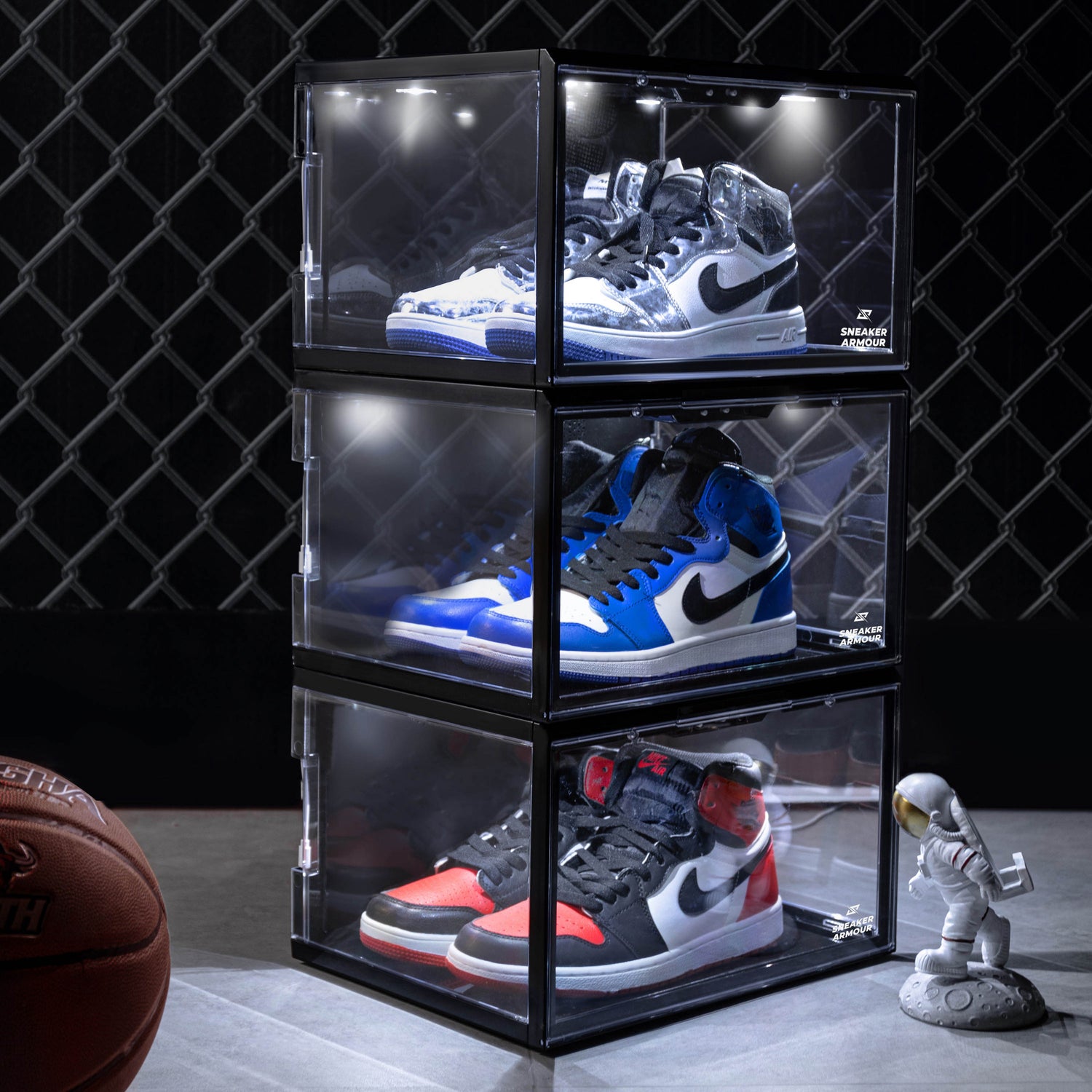 LED Sneaker display Cases