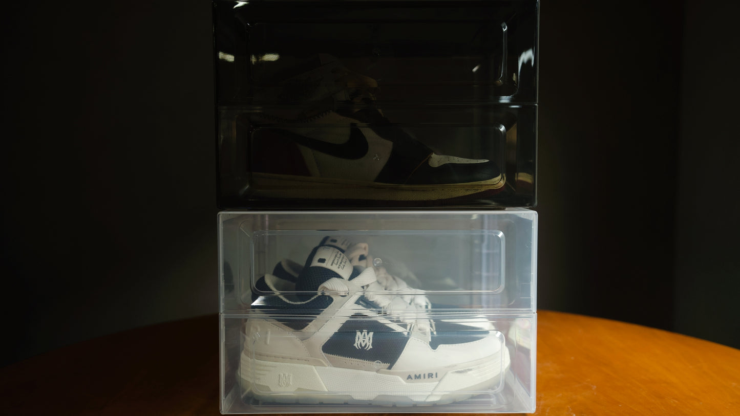 SIDE DROP SNEAKER DISPLAY CASES