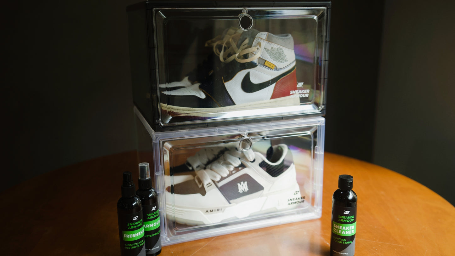 SIDE DROP SNEAKER DISPLAY CASES
