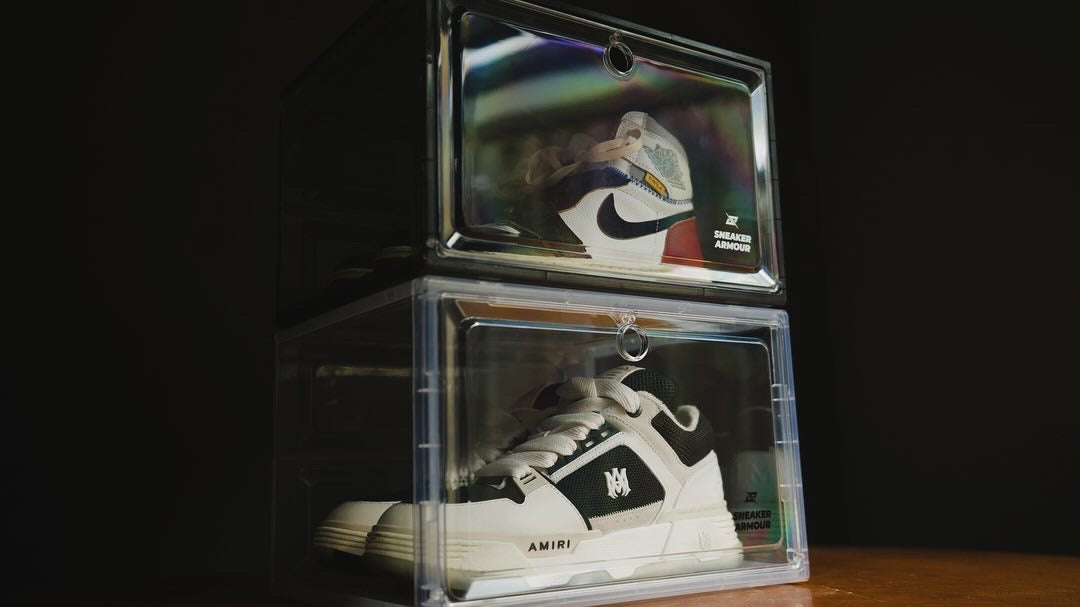 SIDE DROP SNEAKER DISPLAY CASES