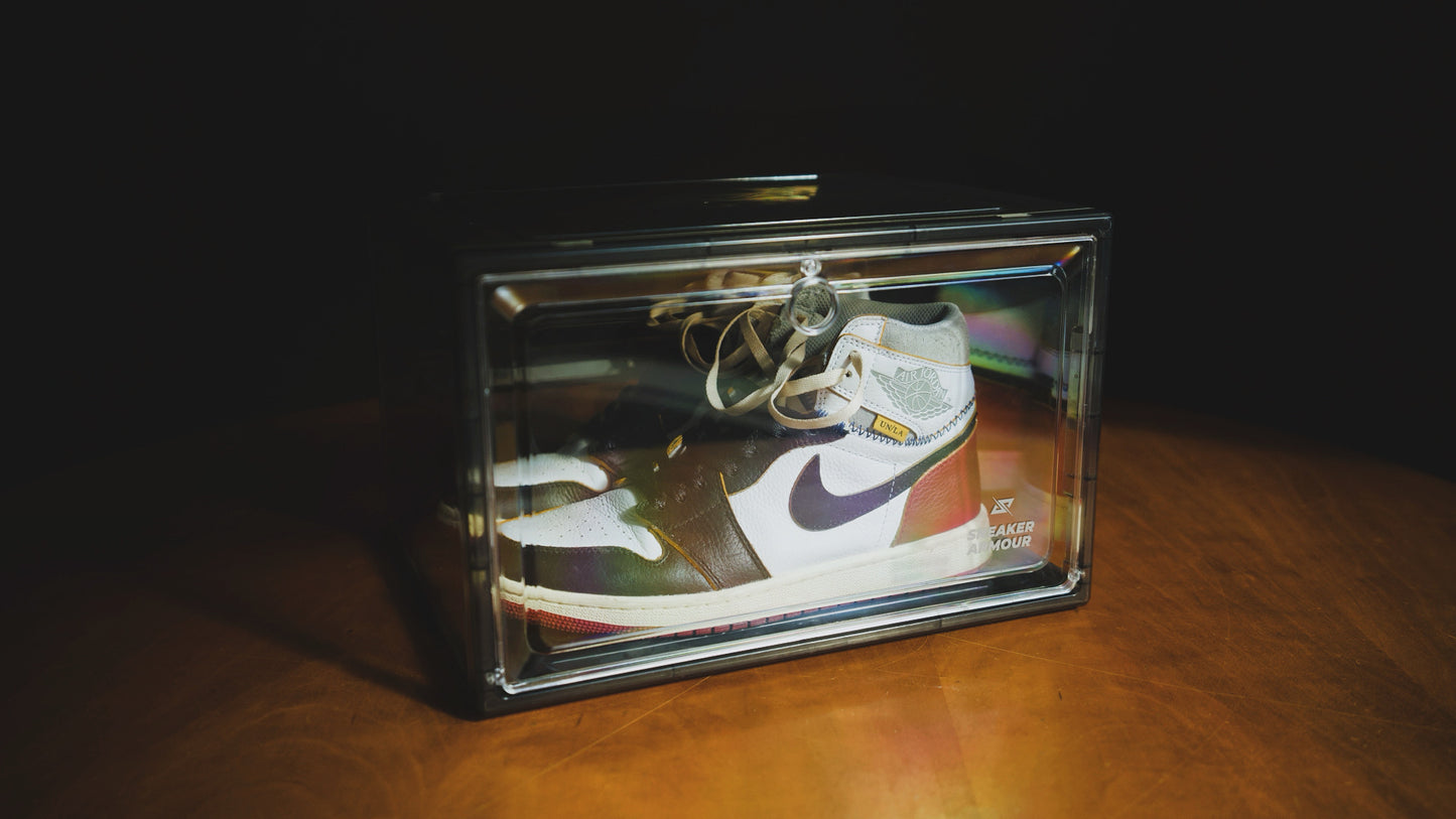 SIDE DROP SNEAKER DISPLAY CASES