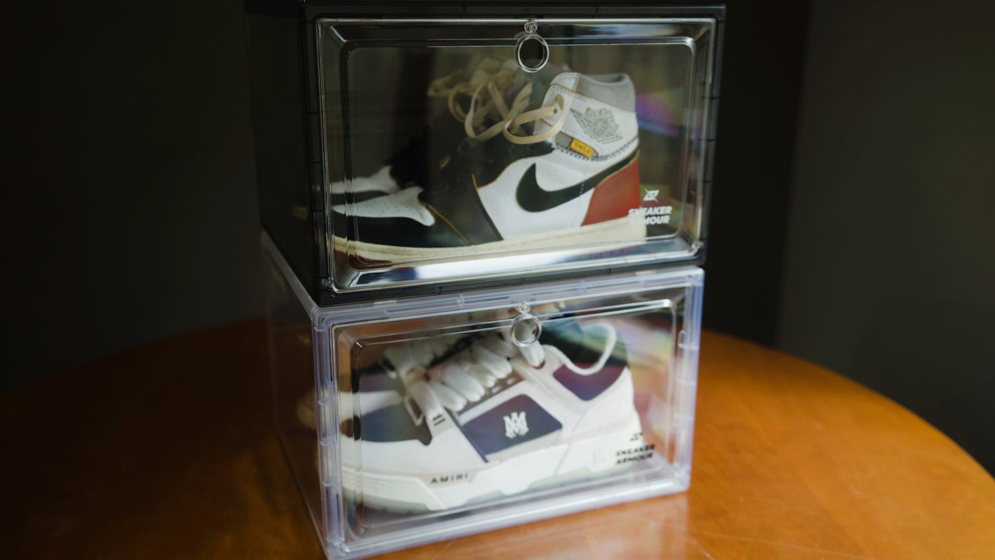 SIDE DROP SNEAKER DISPLAY CASES