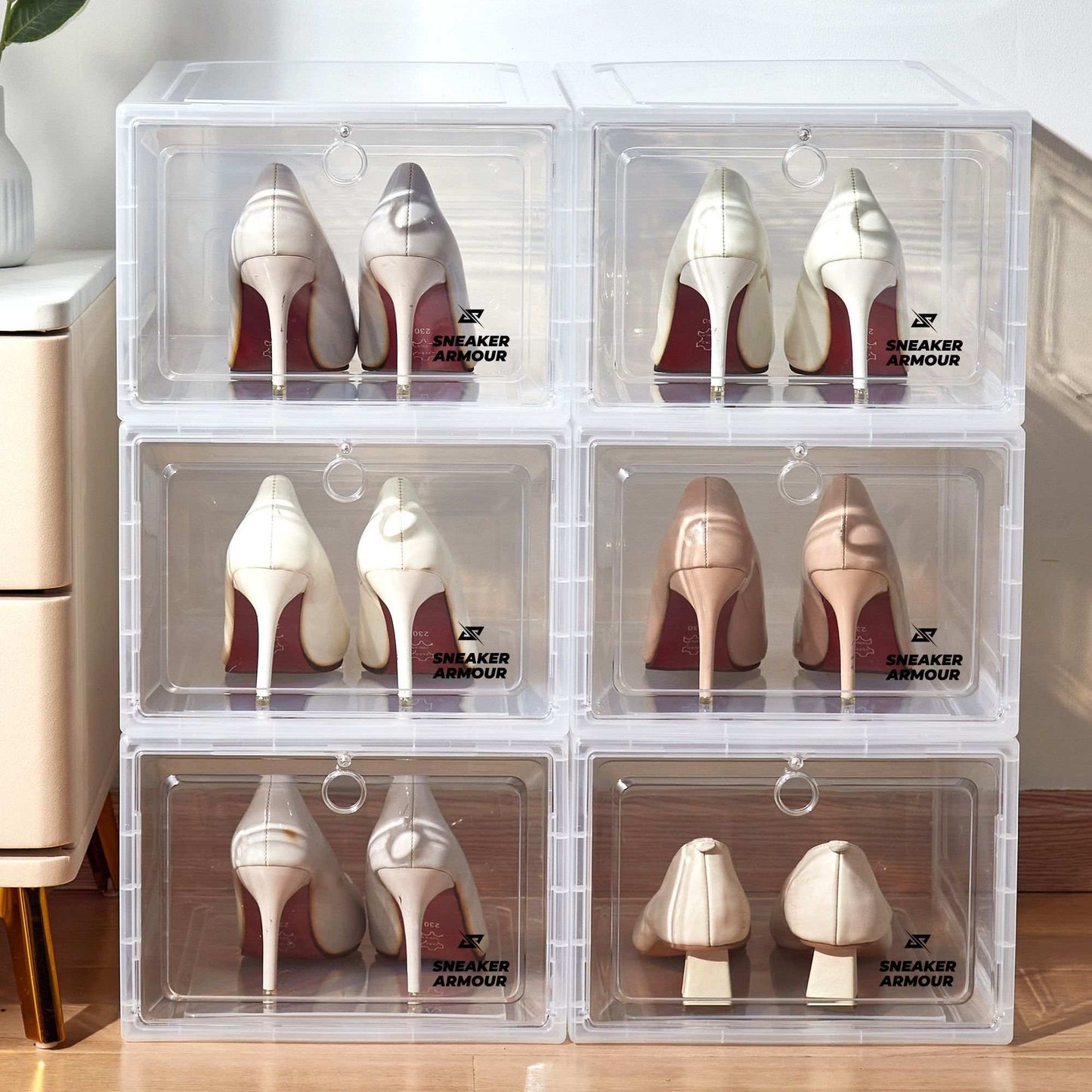 FRONT DROP SNEAKER DISPLAY CASES
